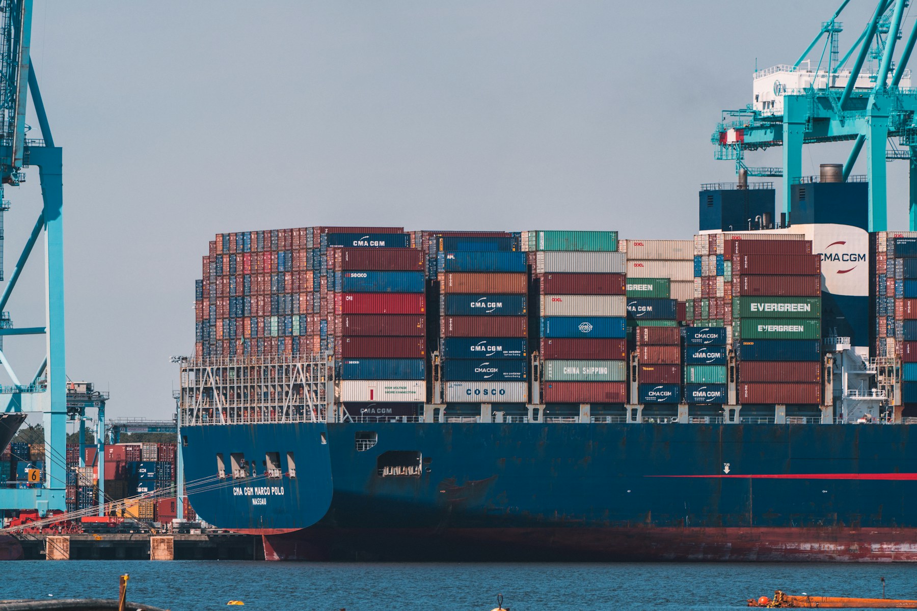 Industrial port and cargo operations